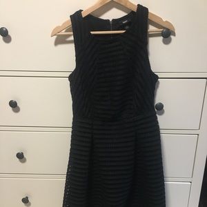 Little black a-line dress